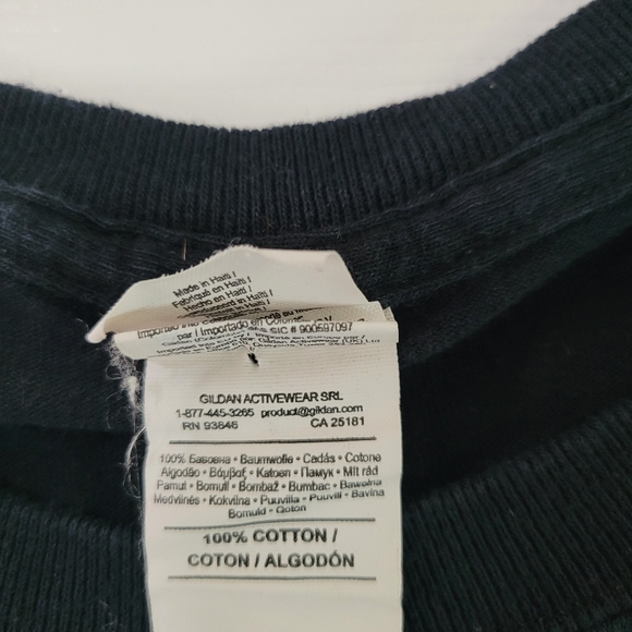 Men Size Large 2017 Tesla 30th Anniversary Save That Goodness Tour T Shirt Black - Picture 2 of 6